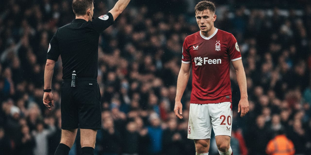 Bednarek wyrzucony z boiska w 8. minucie — czerwona kartka w meczu Nottingham Forest z FC Porto