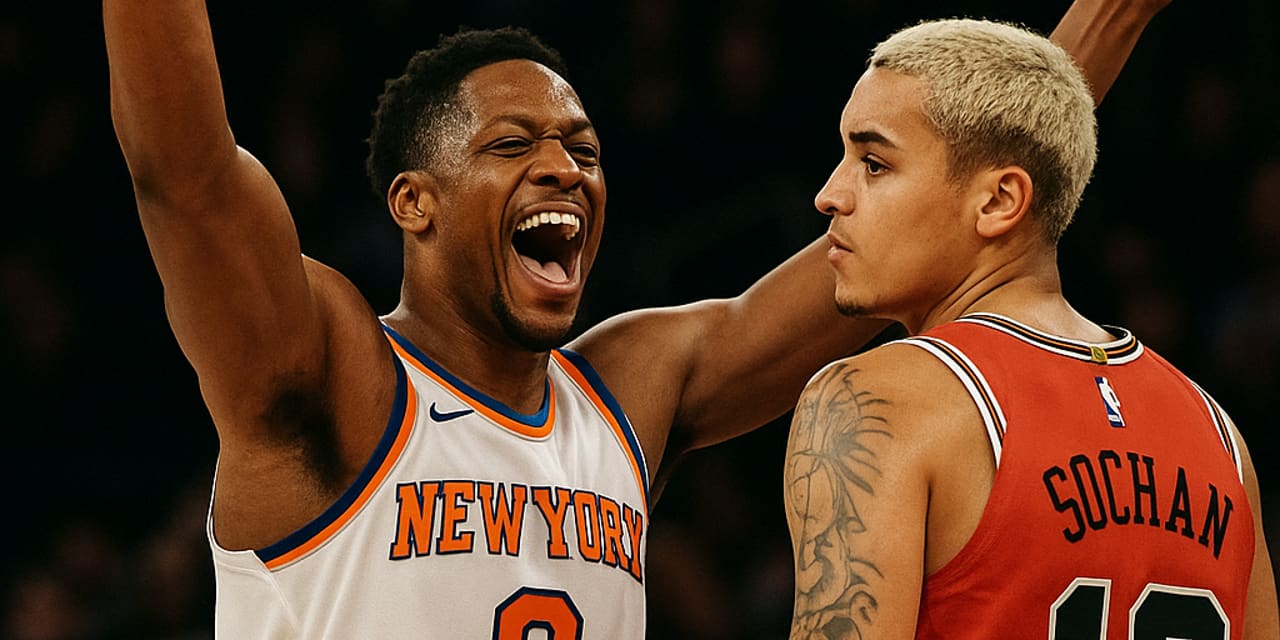 Efektowne zwycięstwo Knicks. Dobry mecz Sochana