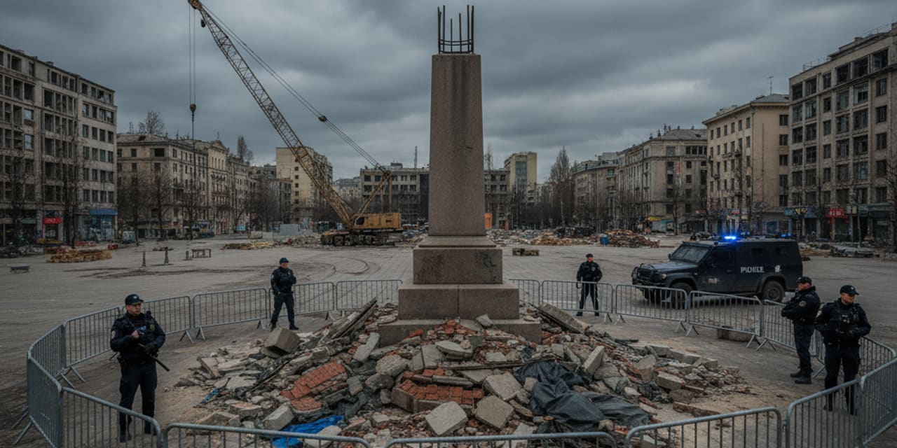 W Tomsku zdemontowano pomnik poświęcony Polakom. Policja zabroniła fotografowania