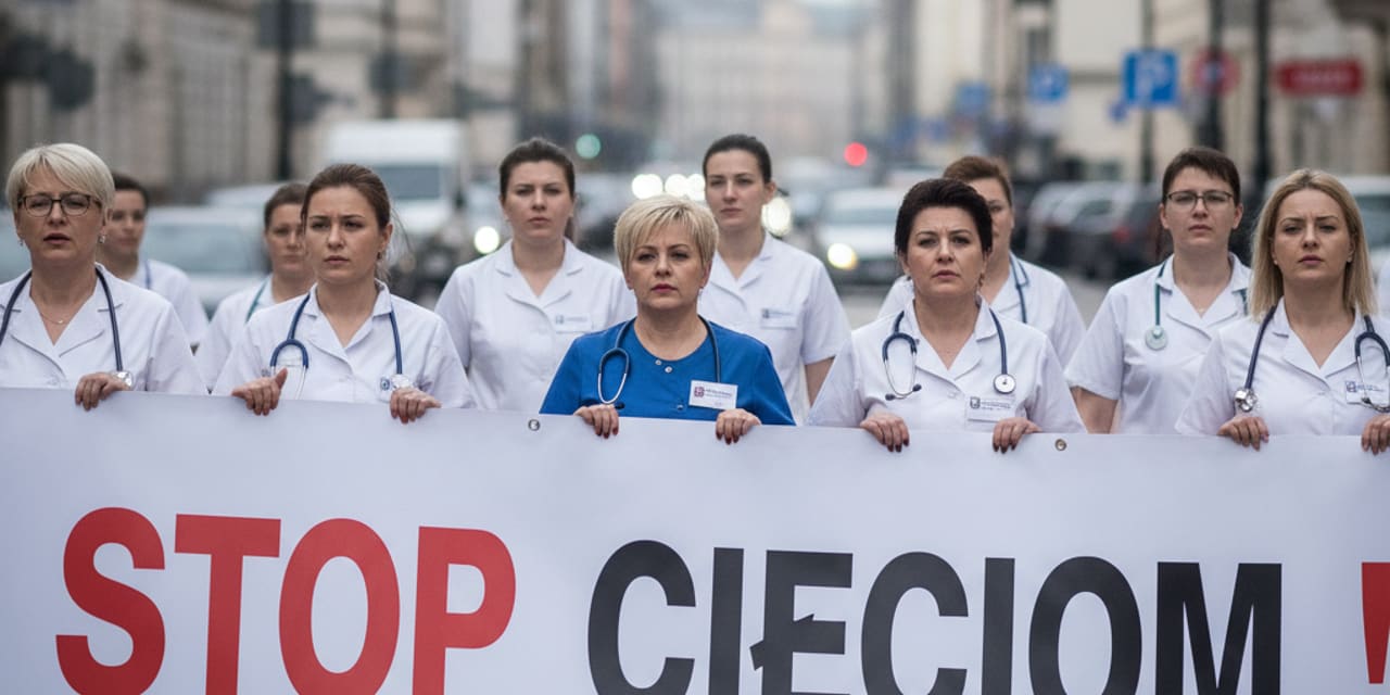 Opiekunowie medyczni wychodzą na ulice Warszawy. Czy to początek szerszych protestów przeciw redukcjom w ochronie zdrowia?