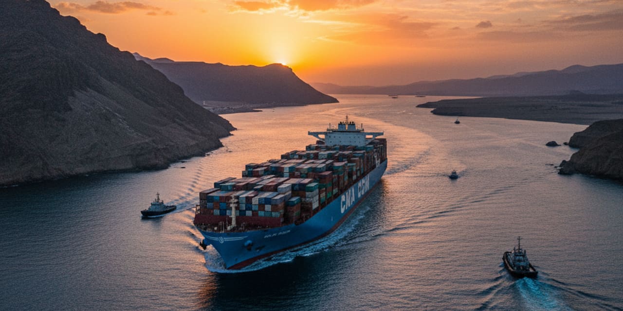 CMA CGM Kribi przepłynął przez cieśninę Ormuz — pierwsza zachodnia jednostka od 28 lutego