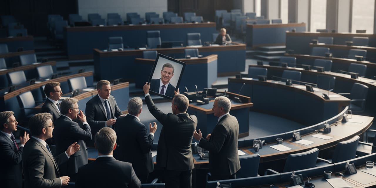 Awantura w Sejmie: posłowie wykluczeni z obrad po wywieszeniu zdjęcia premiera