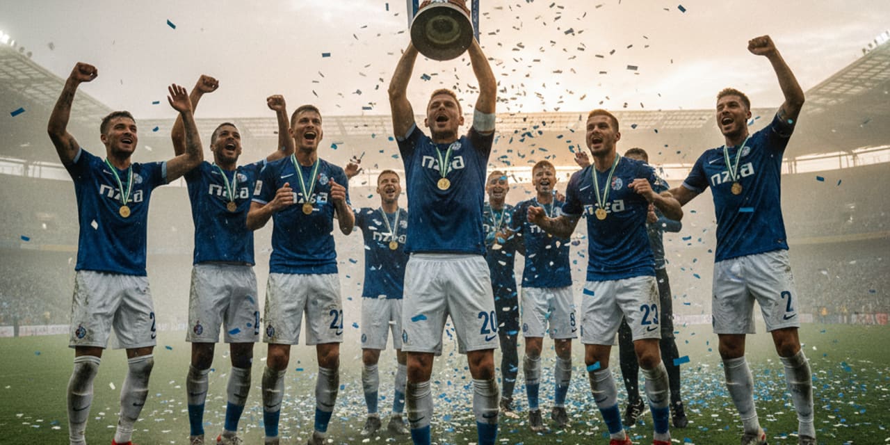 Dinamo Zagrzeb zwycięża Puchar Chorwacji i zapewnia mistrzostwo kraju
