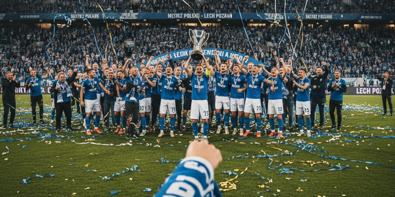 Lech Poznań mistrzem Polski po raz drugi z rzędu: analiza triumfu Kolejorza