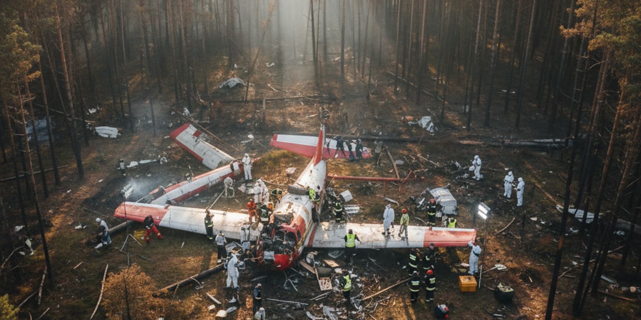Śledztwo po katastrofie samolotu gaśniczego w Puszczy Solskiej. Prokuratura wszczęła postępowanie