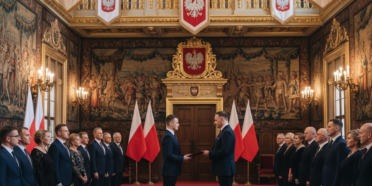 Andrzej Poczobut uhonorowany Orderem Orła Białego podczas uroczystości na Zamku Królewskim