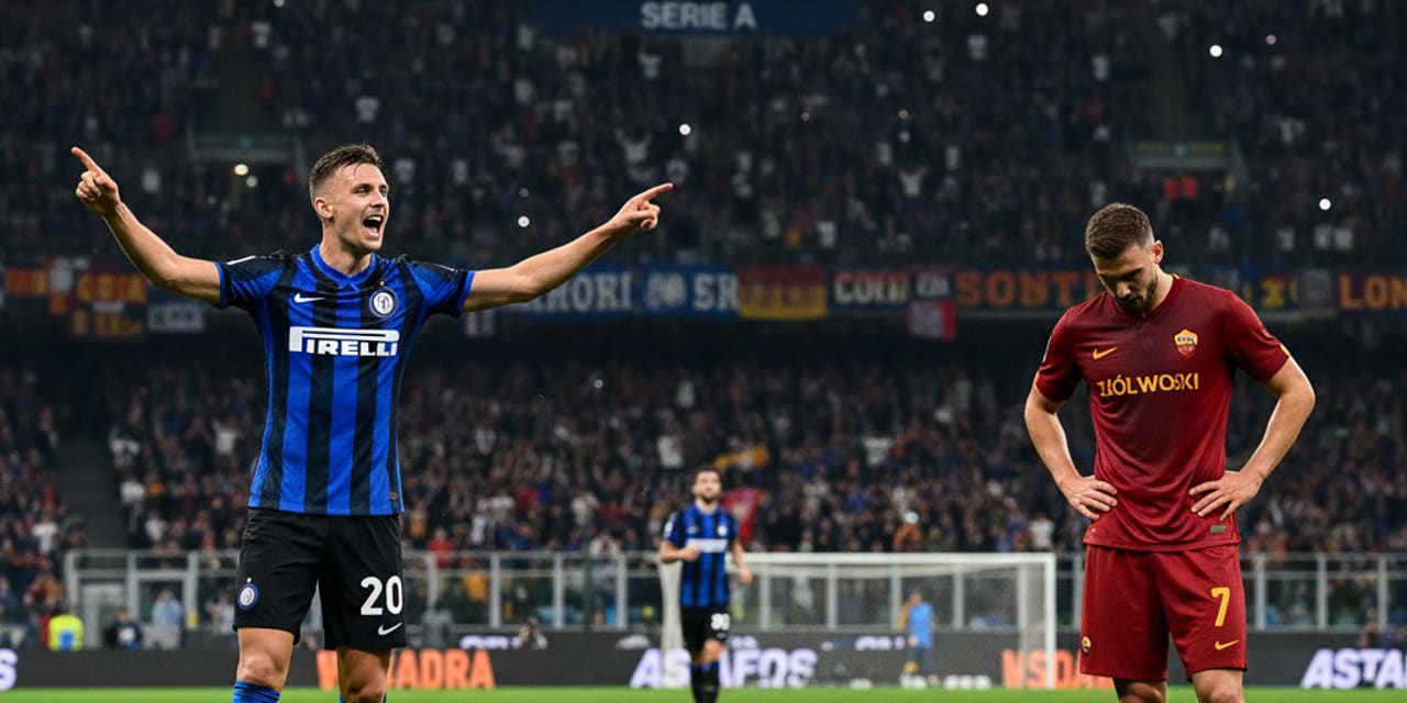 Siedem goli w hicie Serie A: Inter rozbił AS Romę 5:2, Zieliński i Ziółkowski na boisku
