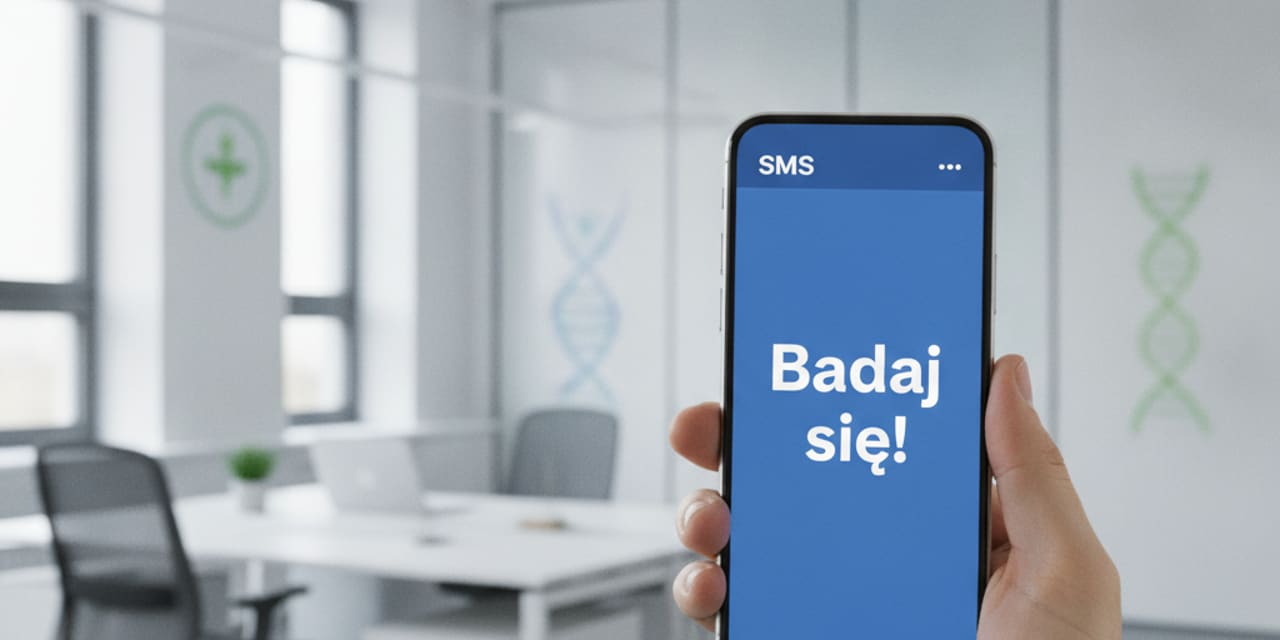 Specjalne SMS-y od Ministerstwa Zdrowia przypominają o badaniach profilaktycznych