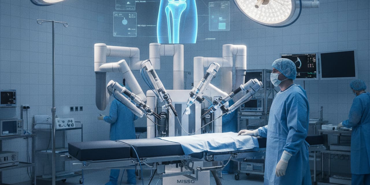 Pierwsza w Polsce endoprotezoplastyka kolana z robotem MISSO w Ostrołęce