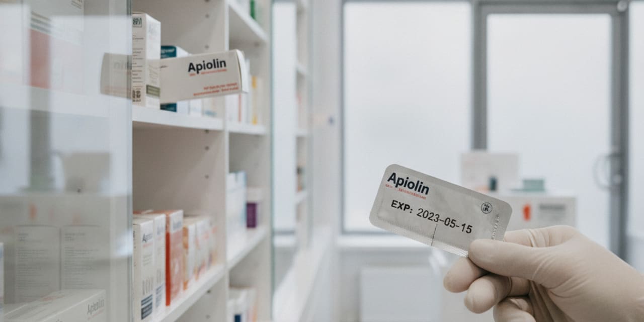 Wycofany lek Apiolin: jak sprawdzić apteczkę i co dalej