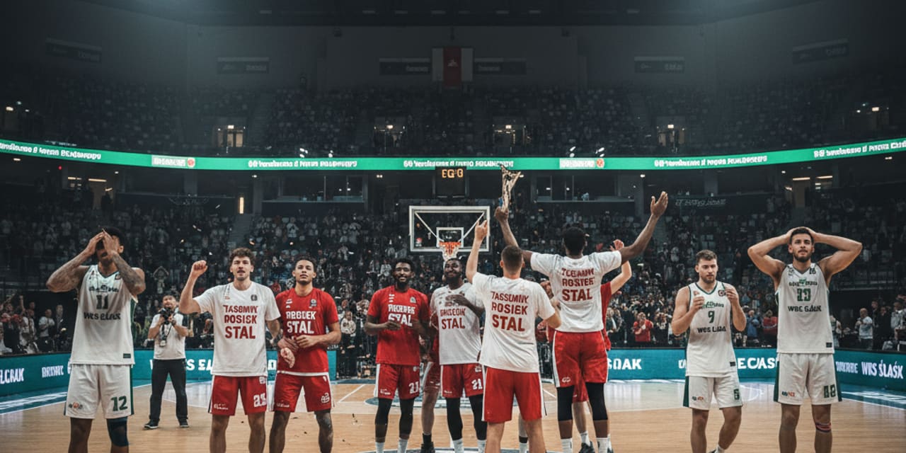 Sensacja we Wrocławiu: Tasomix Rosiek Stal ogrania WKS Śląsk 77:73