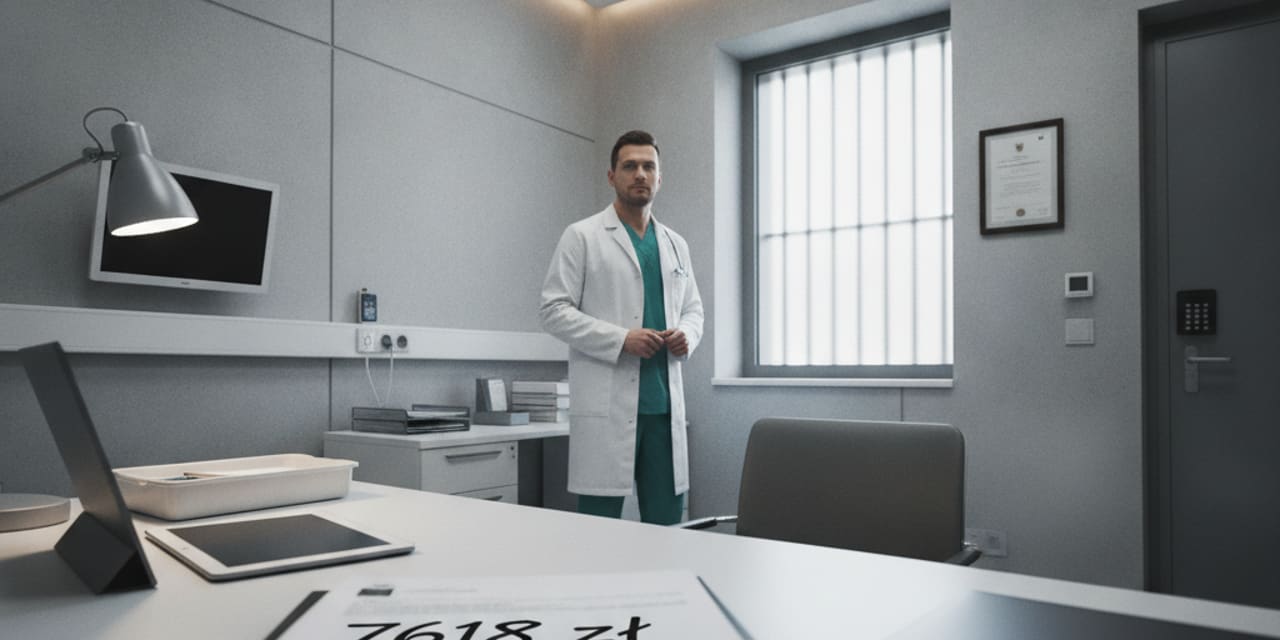 Czy 7 618 zł na rękę i 39 dni urlopu to realna oferta w Służbie Więziennej dla medyków?