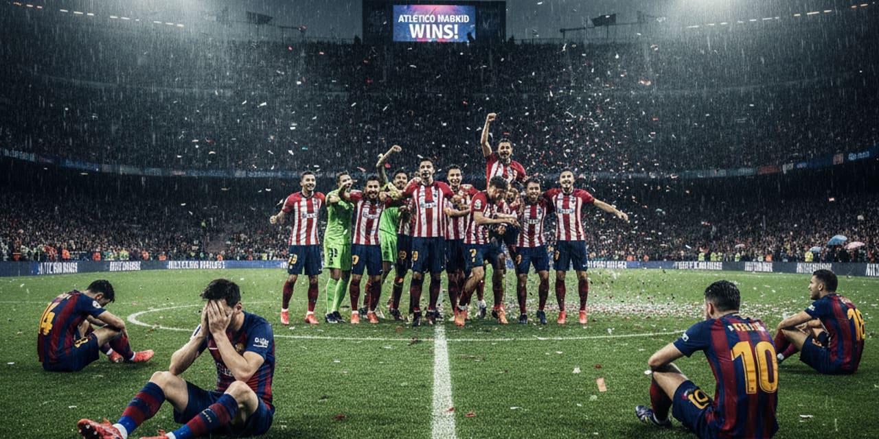 FC Barcelona odpadła z Ligi Mistrzów po dwumeczu z Atletico