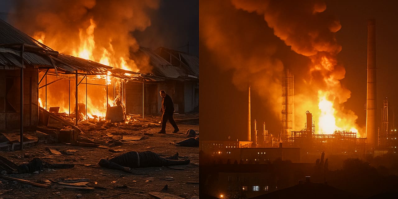 Wymiana ciosów między Ukrainą i Rosją. Zginęli cywile
