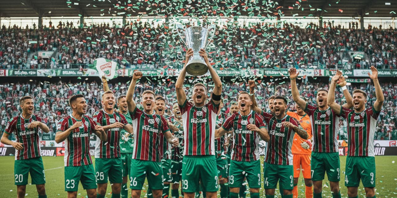 Śląsk Wrocław awansował do Ekstraklasy po niezwykłym sezonie w 1. lidze