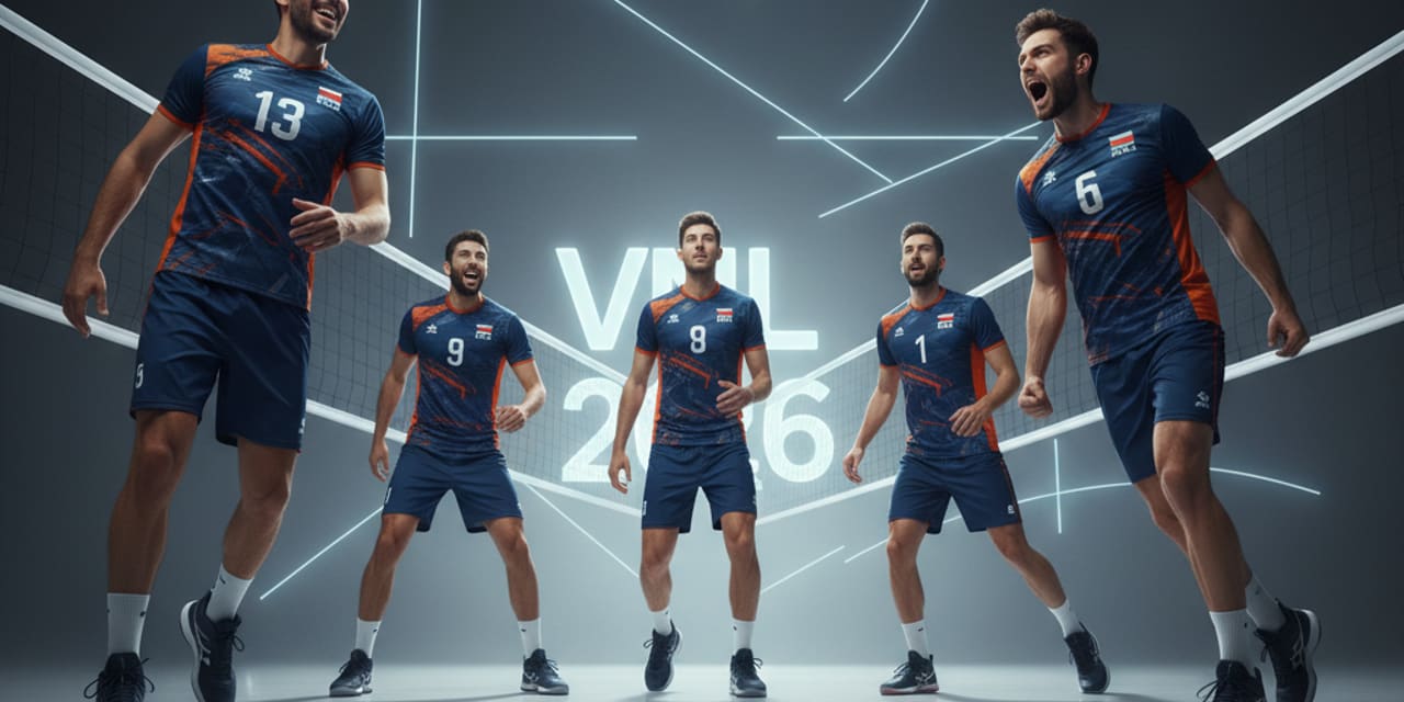 Liga Narodów siatkarzy 2026 — kto wystąpi w VNL?