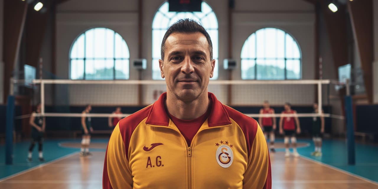 Andrea Gardini pozostaje trenerem Galatasaray — klub potwierdził przedłużenie współpracy