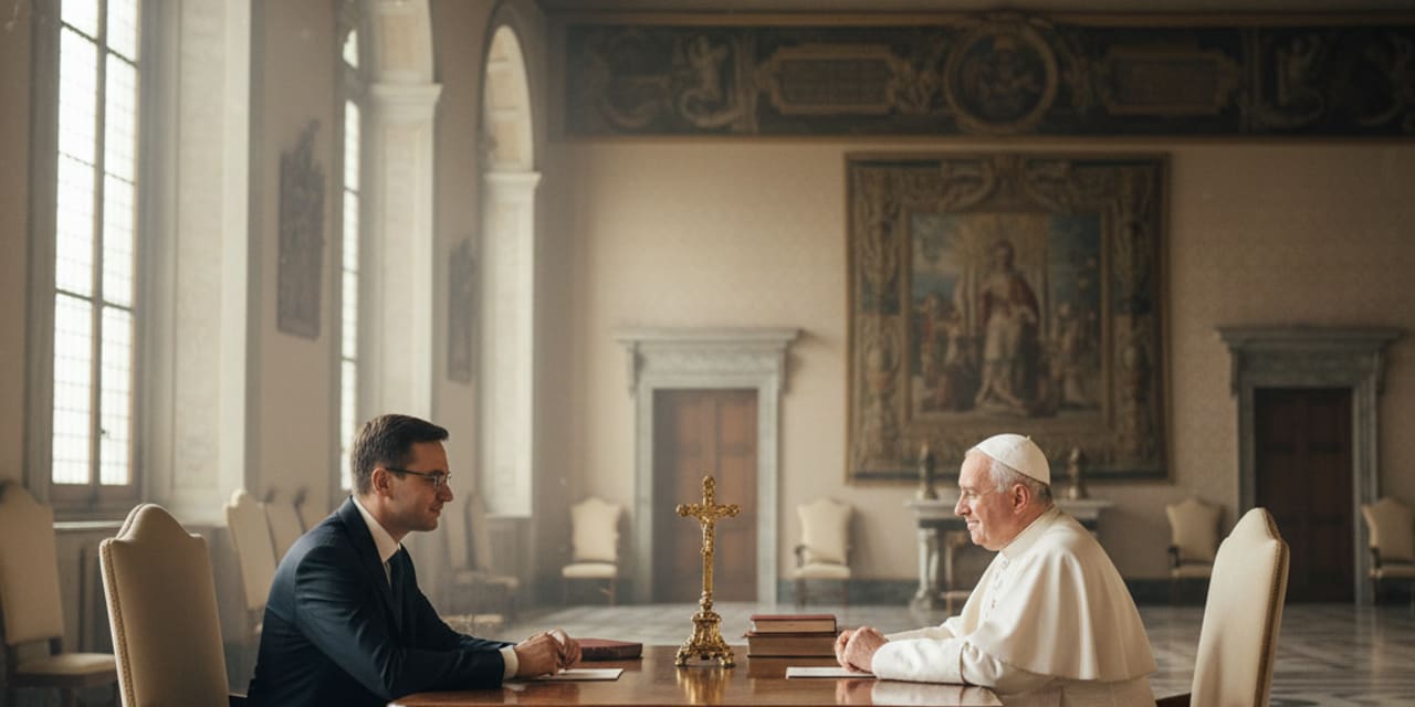Piotr Zieliński na audiencji u papieża Leon XIV. Wspomnienie słów Jana Pawła II