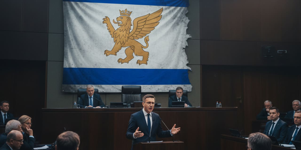 Wystąpienie Konrada Berkowicza z przerobioną flagą Izraela wywołało skandal w Sejmie