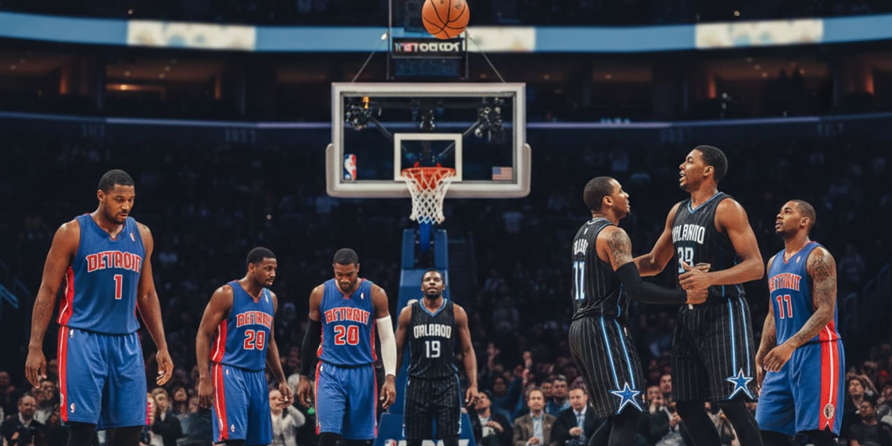 Sensacja w NBA: Pistons przegrali na otwarcie rywalizacji z Magic