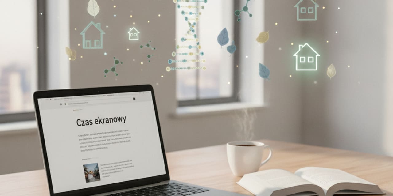 Czas ekranowy a zdrowie psychiczne: ile decydują geny, a ile środowisko domowe