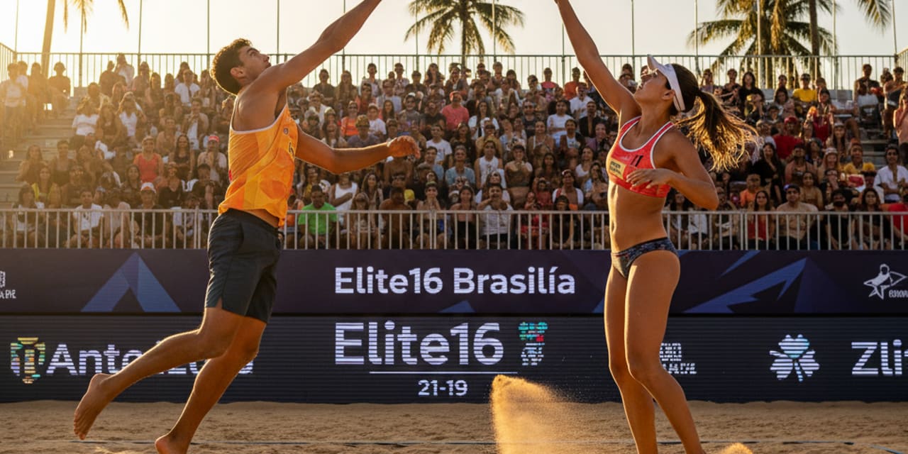 Bryl i Łosiak z kolejnym triumfem — awans do ćwierćfinału Elite16 w Brasilii