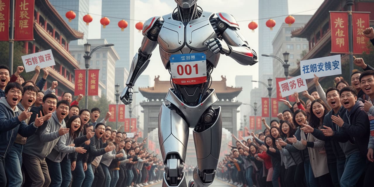 Błyskawica pokonała ludzi — humanoidalny robot Shandian wygrał półmaraton w Pekinie