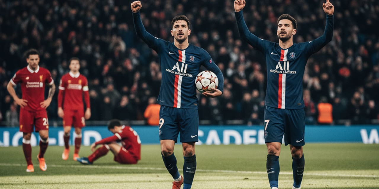 PSG awansuje do półfinału Ligi Mistrzów po zwycięstwie 2:0 z Liverpoolem
