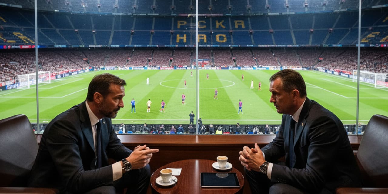 Agent Roberta Lewandowskiego na Camp Nou — rozmowy o przyszłości przy meczu Ligi Mistrzów