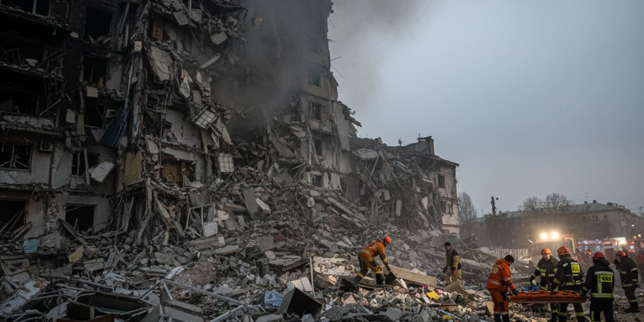 Zmasowany ostrzał Kijowa: co najmniej 5 zabitych, w tym dziecko
