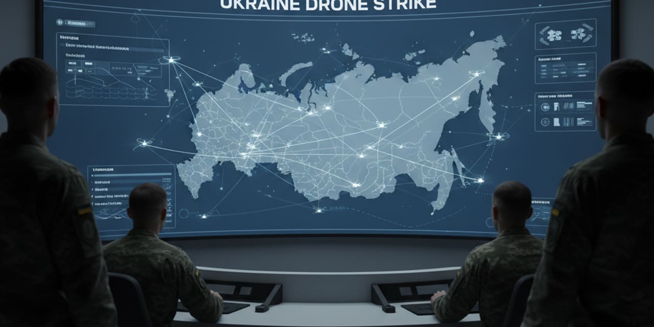 Ponad 500 ukraińskich dronów w Rosji — jeden z największych nalotów w ostatnich latach
