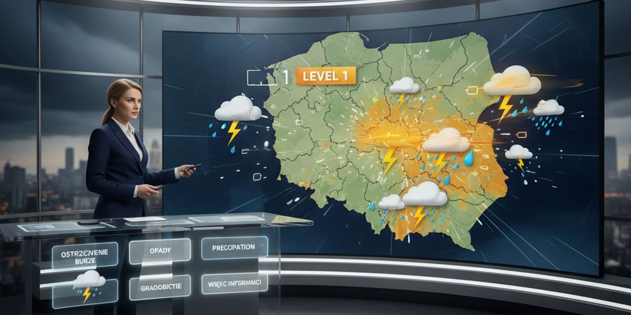 Burze, ulewy i grad: alerty I stopnia dla sześciu województw – co warto wiedzieć