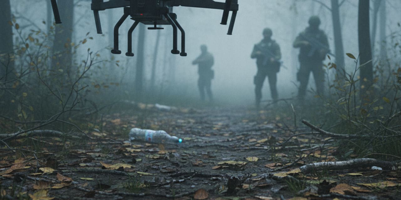Dron przy granicy z Rosją. Trwa akcja służb