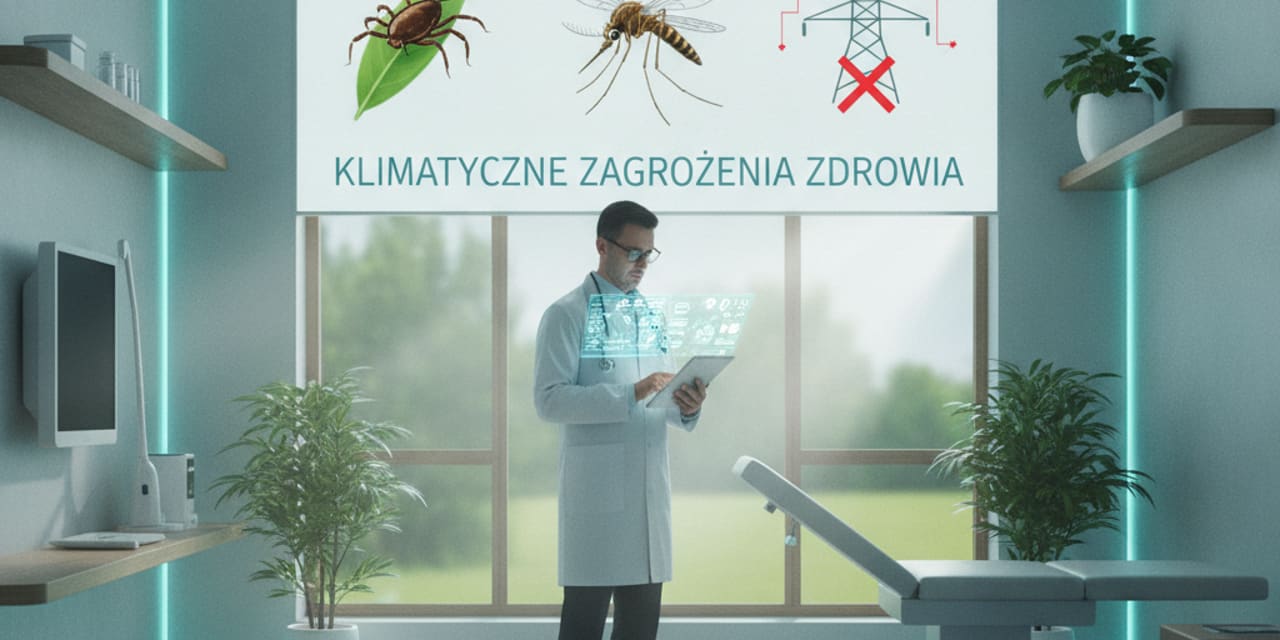 Zmiany klimatu a zdrowie: komary, kleszcze i blackouty w polskiej opiece zdrowotnej
