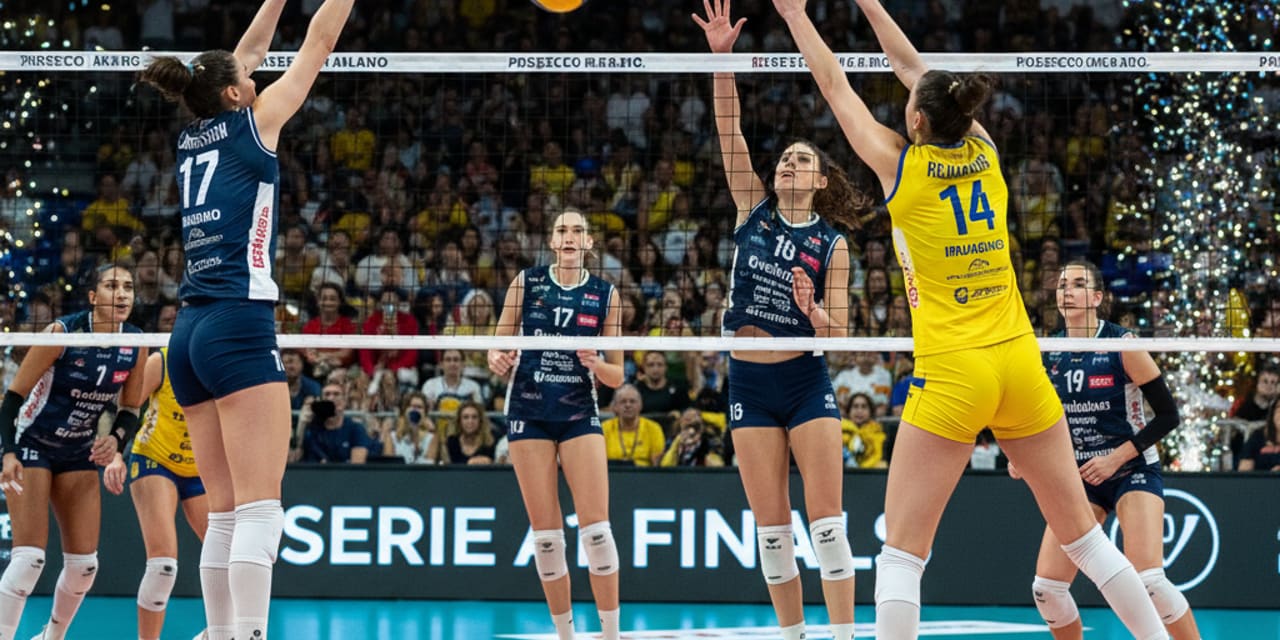 Numia Vero Volley Mediolan - Prosecco Doc A.Carraro Imoco Conegliano: transmisja TV i stream online (finał Serie A1, mecz 2)
