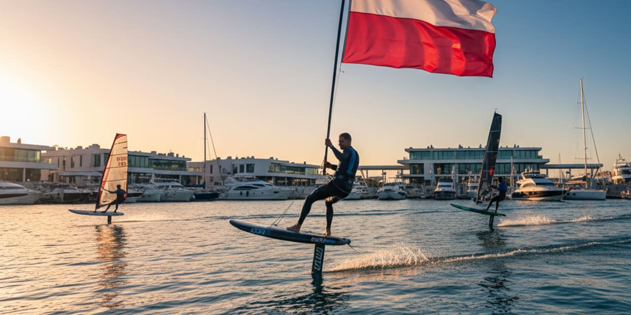 Valkevich najwyżej z Biało-Czerwonych po drugim dniu ME iQFoil w Portimao
