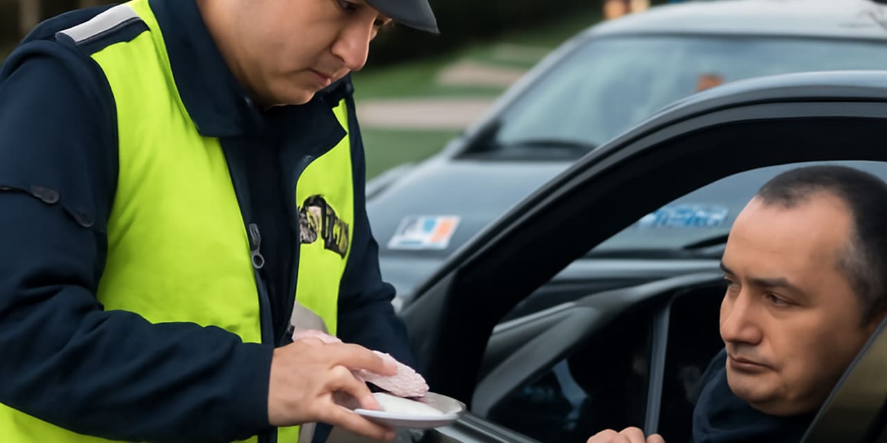 Pędził autem tak szybko, że zatrzymała go policja. A to był komendant