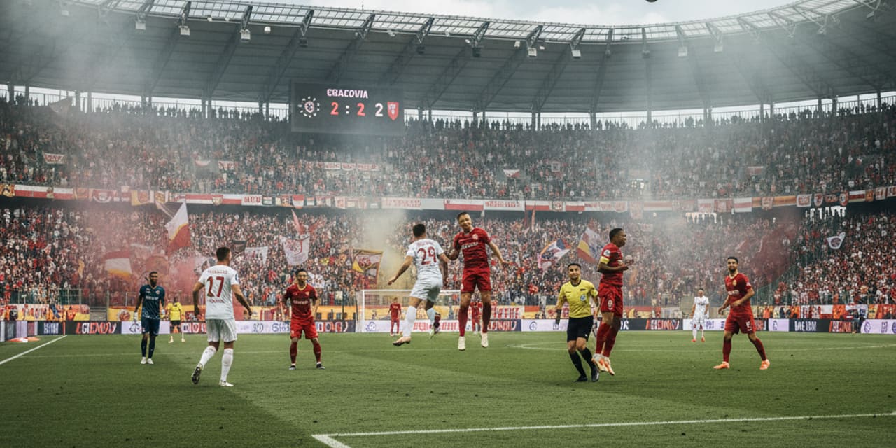 Remis Cracovii z Arką 2:2 — podział punktów w 28. kolejce Ekstraklasy