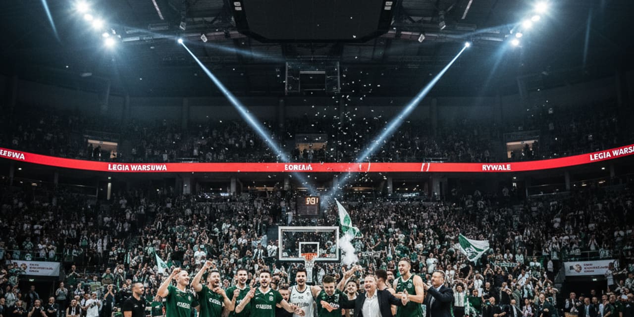 Legia Warszawa rozpoczyna play-off ORLEN Basket Ligi od imponującego zwycięstwa 34 punktami