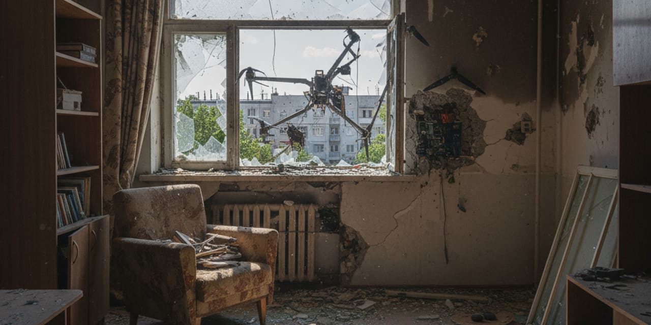 Zmasowane rosyjskie ataki na Ukrainie. Dron wleciał do mieszkania w Charkowie — są ofiary