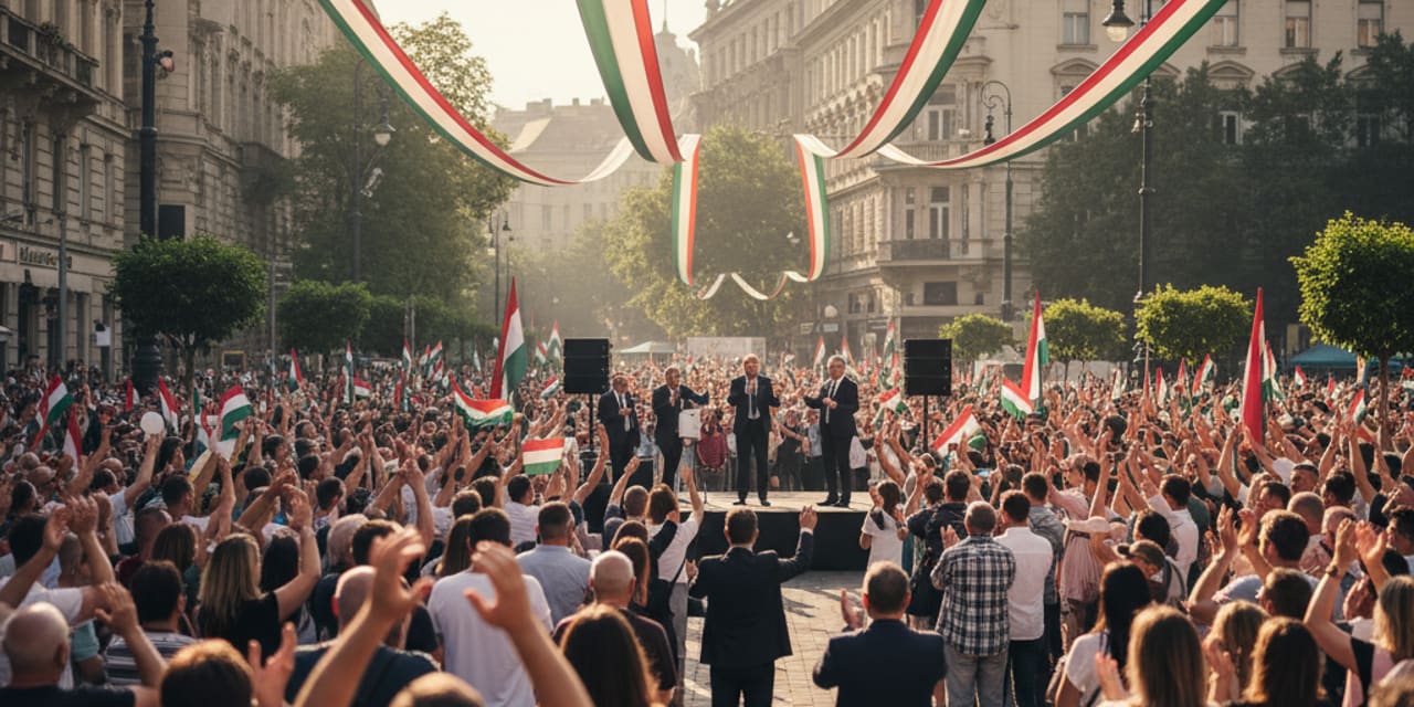 Peter Magyar zapowiada uliczne świętowanie w Budapeszcie po zaprzysiężeniu rządu