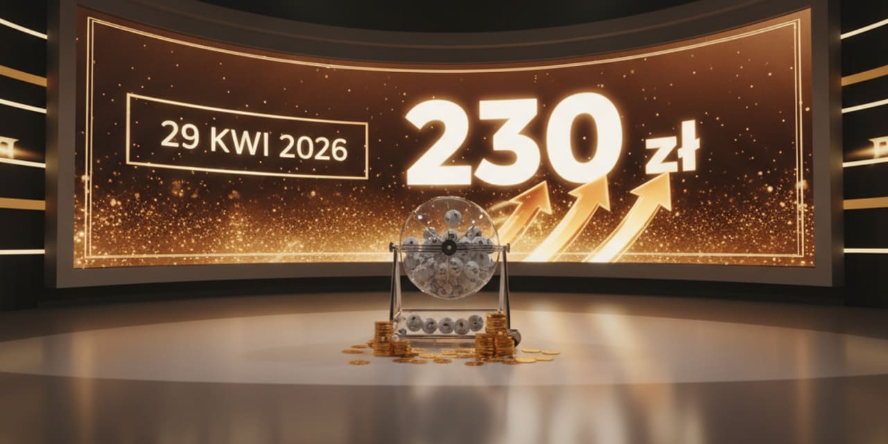 Wyniki losowań Lotto z 29 kwietnia 2026. EuroJackpot blisko kumulacji — 230 mln zł w piątek
