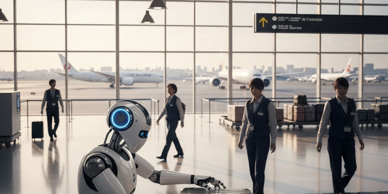 JAL wprowadza humanoidalne roboty do obsługi naziemnej na lotnisku Haneda