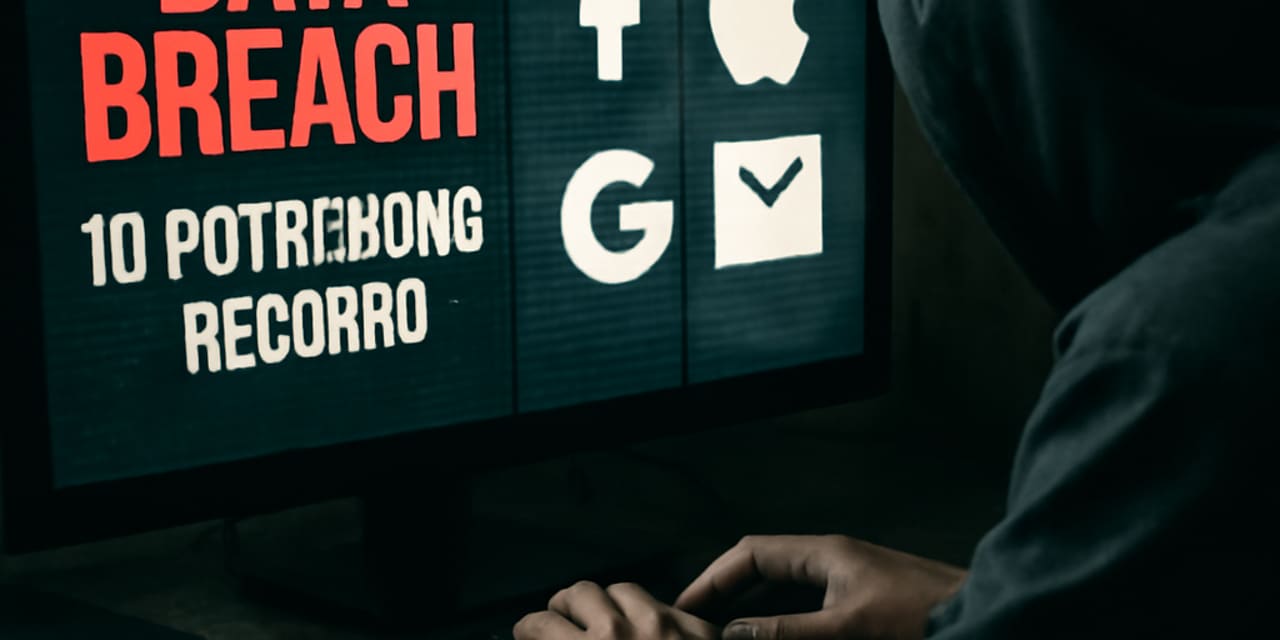 Największy wyciek danych w historii: 16 miliardów rekordów z Facebooka, Apple i Gmaila
