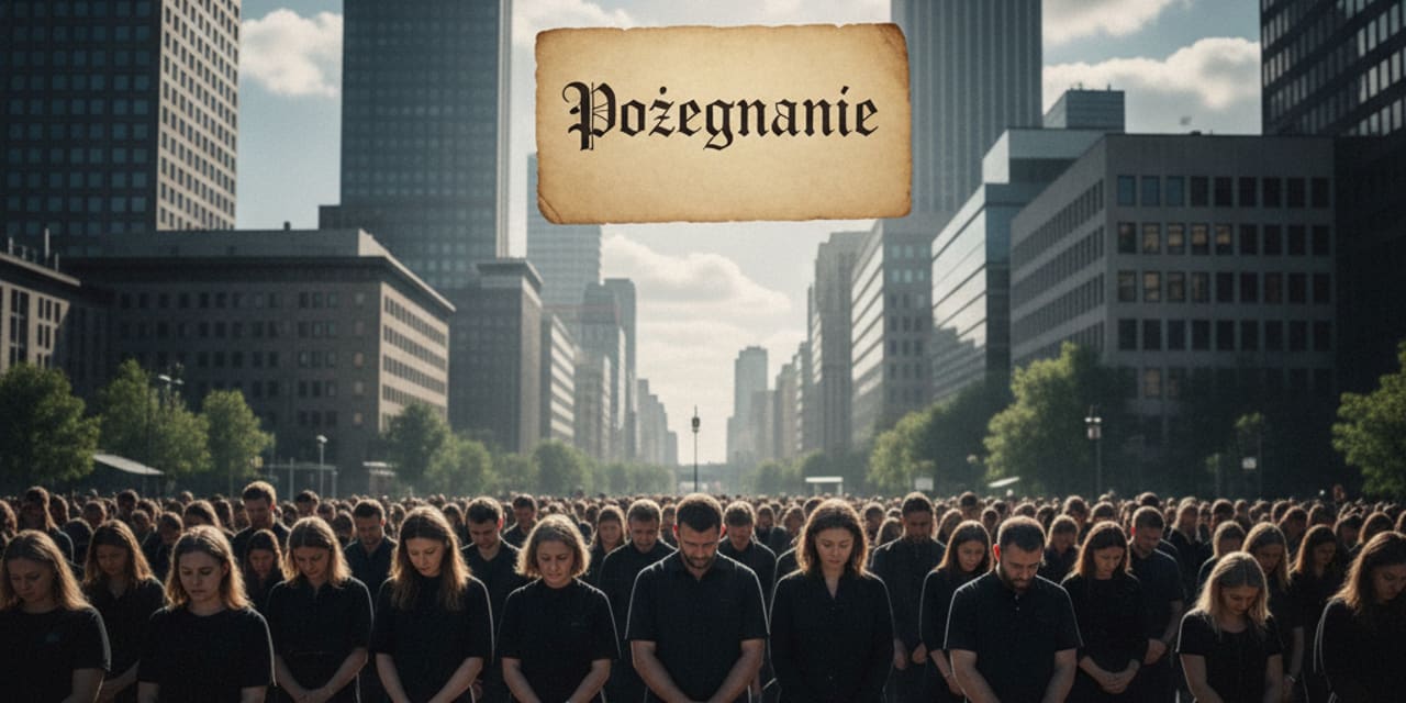 Tłumy pożegnały Łukasza Litewkę — list przyjaciół wzruszył zgromadzonych