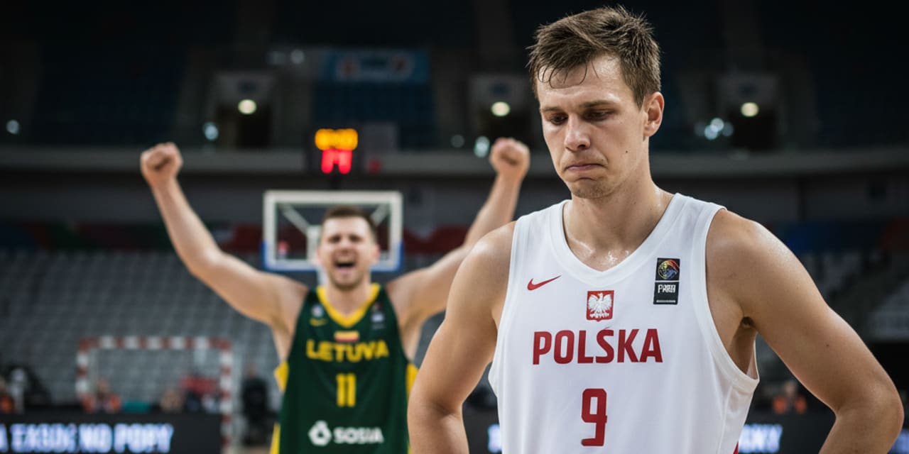 Polska przegrała z Litwą po dogrywce w Sosnowcu i nie awansuje do Elity MŚ