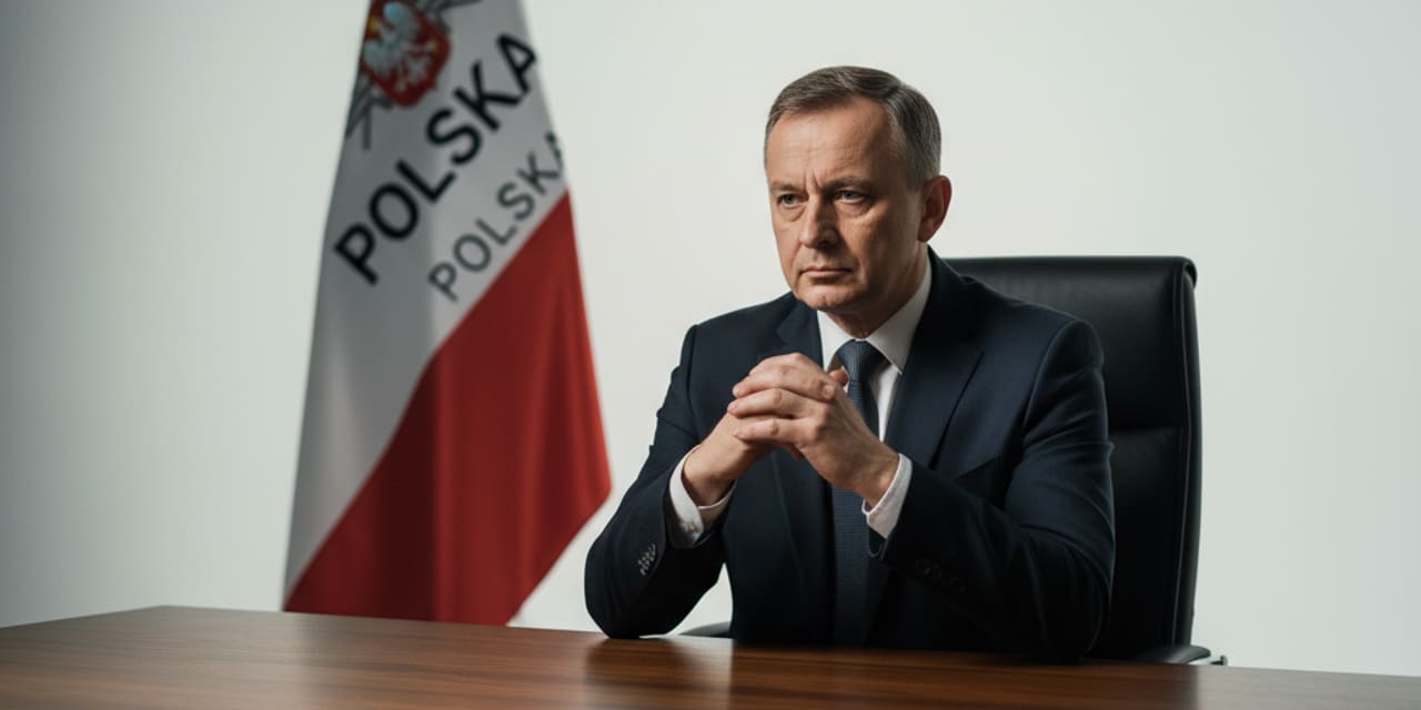 Czarzasty zgłosił sprawę do prokuratury po wystąpieniu Berkowicza z przerobioną flagą