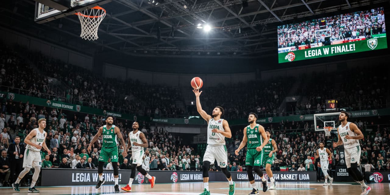 Legia Warszawa awansuje do półfinału ORLEN Basket Ligi po emocjonującym zwycięstwie nad MKS Dąbrowa Górnicza