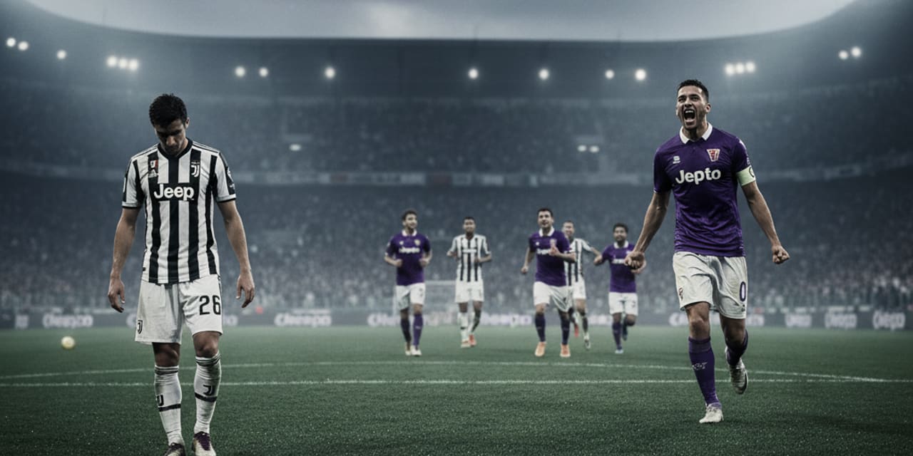 Dramat Juventusu: sensacyjna porażka z Fiorentiną może pozbawić giganta Ligi Mistrzów