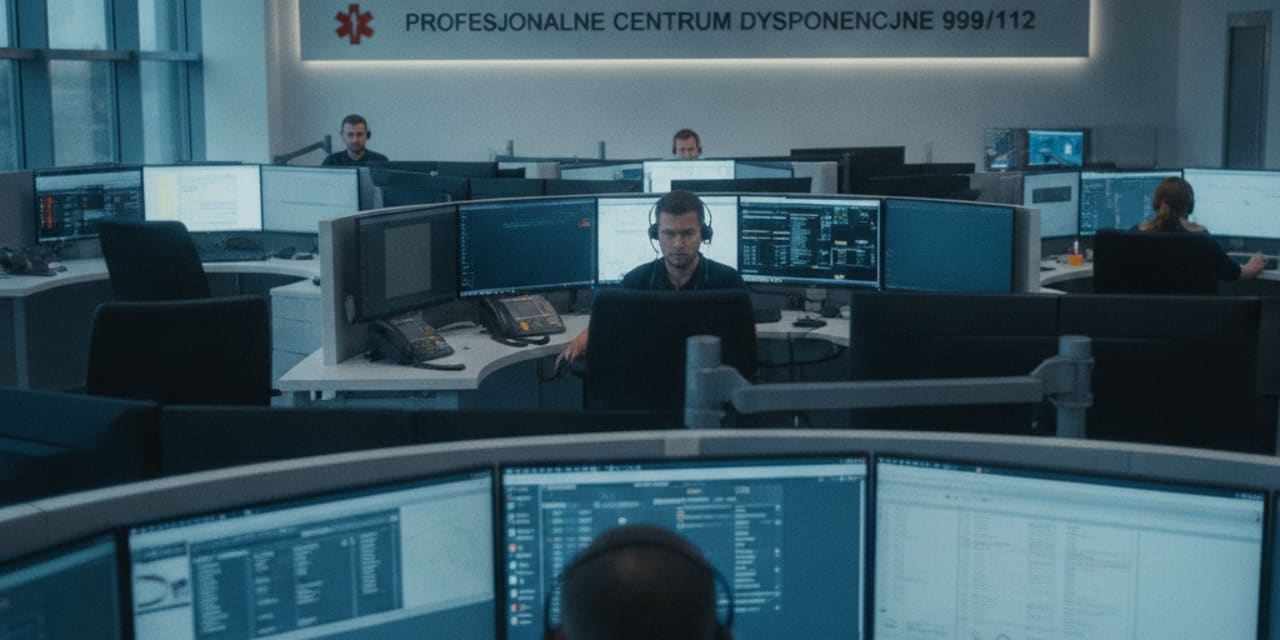 System obsługi wezwań 999 i 112 ma zbierać dane o pracy i zarobkach ratowników